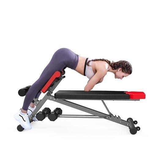 Multi-Functional Adjustable Weight Bench for Home Gym