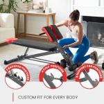 Multi-Functional Adjustable Weight Bench for Home Gym