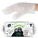 BUGALUGS Fragrance-Free Dog Grooming Glove Wipes
