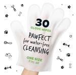 BUGALUGS Fragrance-Free Dog Grooming Glove Wipes