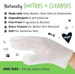 BUGALUGS Fragrance-Free Dog Grooming Glove Wipes