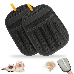 WitLion Reusable Double-Sided Pet Hair Removal Gloves