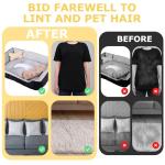 Reusable Pet Hair Removal Brush for Cats & Dogs