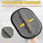 AMFUN Reusable Pet Hair Removal Grooming Gloves