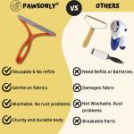 PawsOnly Portable Pet Hair Remover Tool