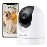 Cinnado 2K Pet Camera with Motion Tracking