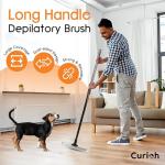 Curioh Dual-Sided Carpet Rake for Pet Hair