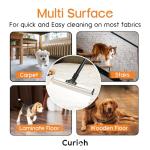 Curioh Dual-Sided Carpet Rake for Pet Hair