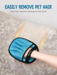 Pet Hair Removal Gloves for Dogs and Cats
