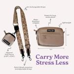 Dog Walking Bag with Treat Pouch and Poop Dispenser