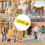Yellow Dog Leash ID Patch: Training Alert Tag