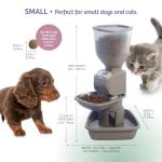 Smart Pet Feeder with Water Dispenser and OLED Screen