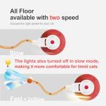 Interactive Bouncing Cat Toy with Elastic Tail