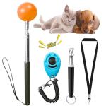 Pet Training Kit: Target Stick, Clicker, Whistle