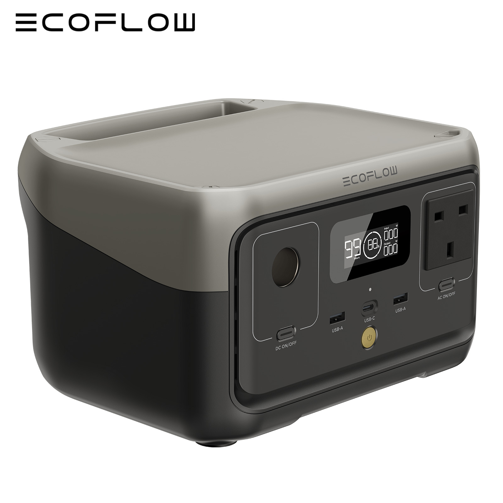 Portable Solar Power Station 600W Ecoflow River 2