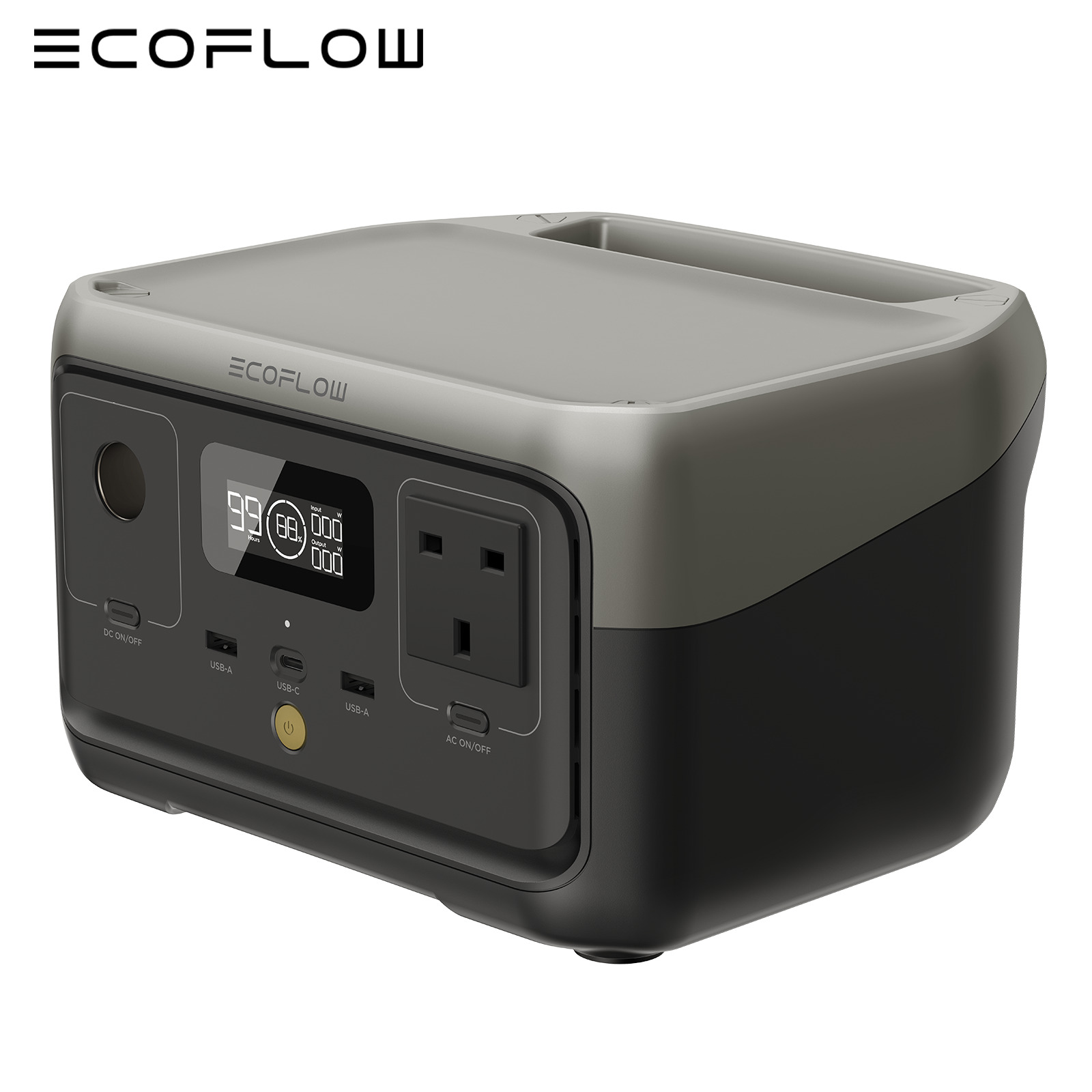 Portable Solar Power Station 600W Ecoflow River 2