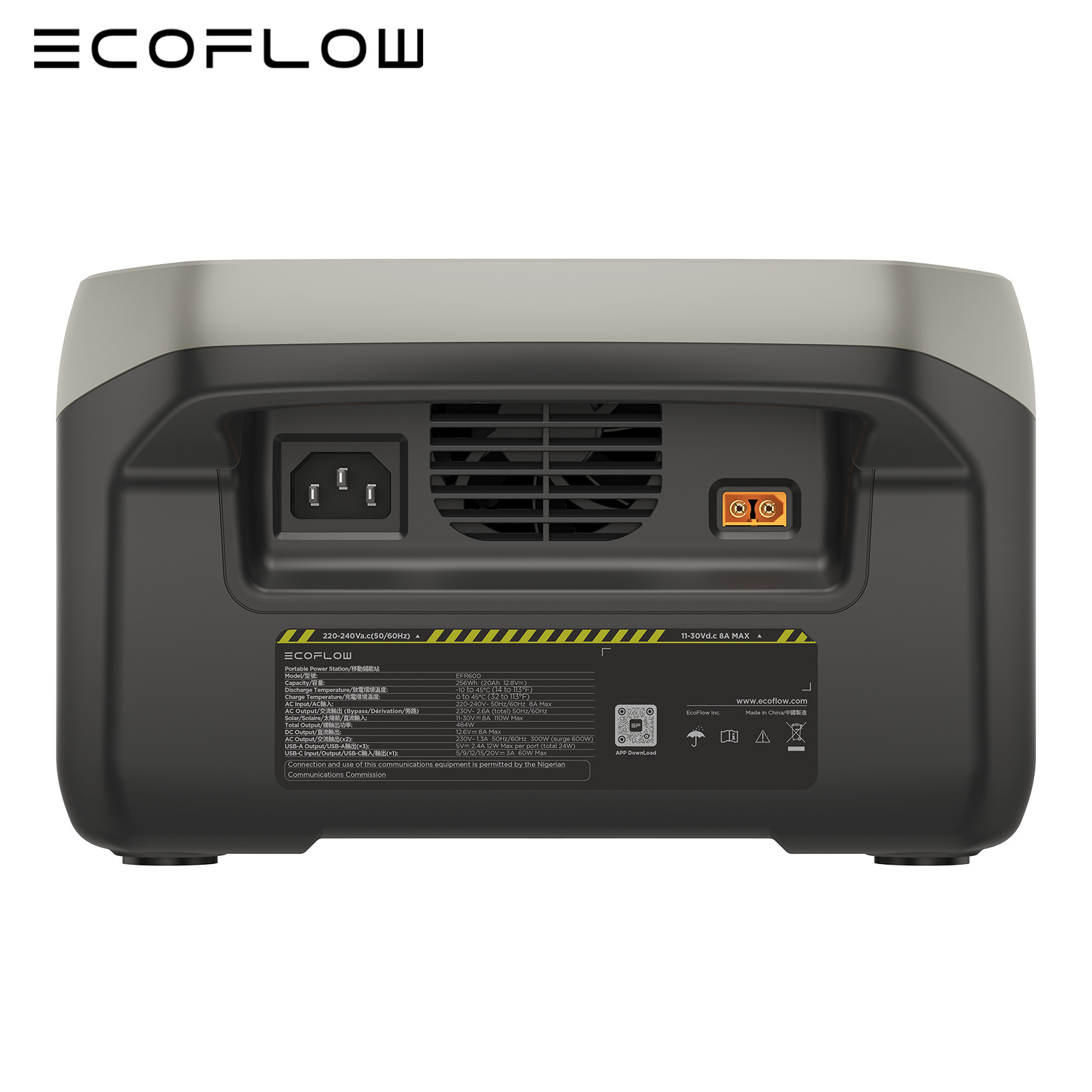 Portable Solar Power Station 600W Ecoflow River 2