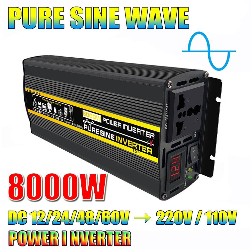 8000W Pure Sine Wave Solar Power Inverter