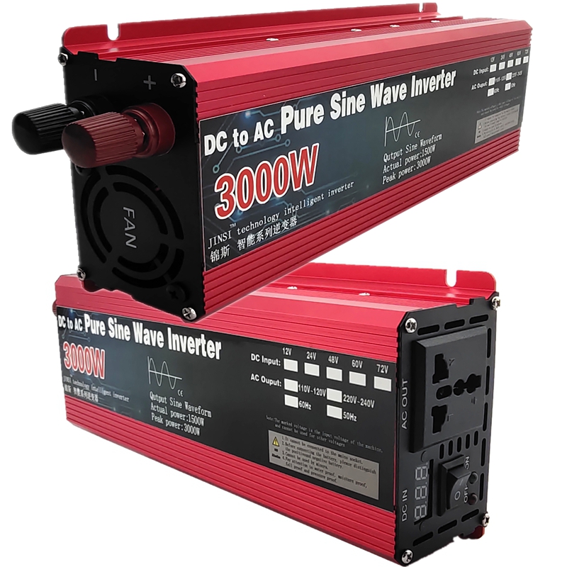 Portable Solar Power Bank Inverter 1000W-3000W – AC110V/220V