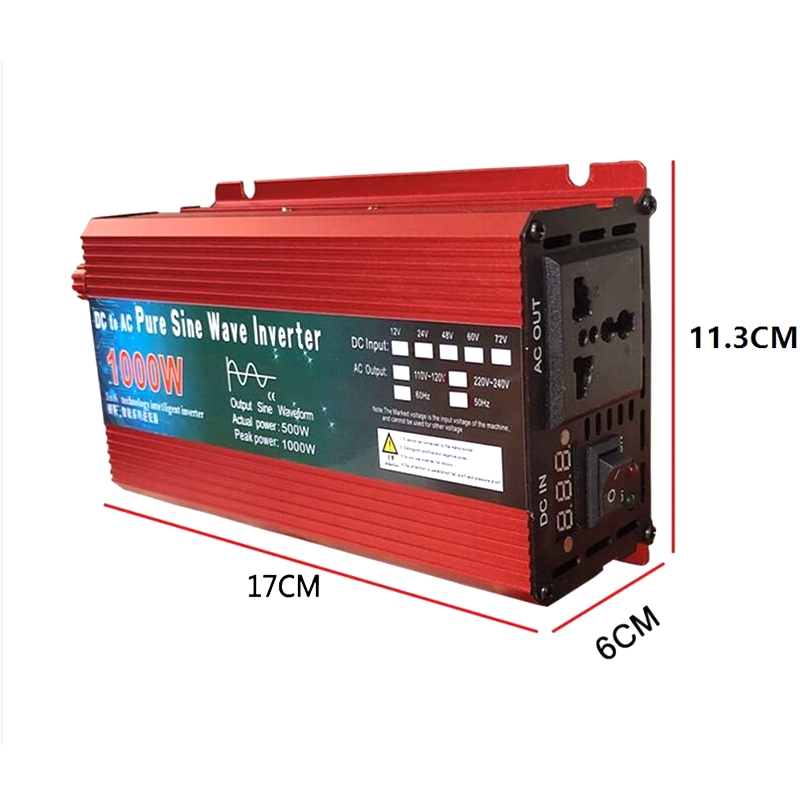 Portable Solar Power Bank Inverter 1000W-3000W – AC110V/220V