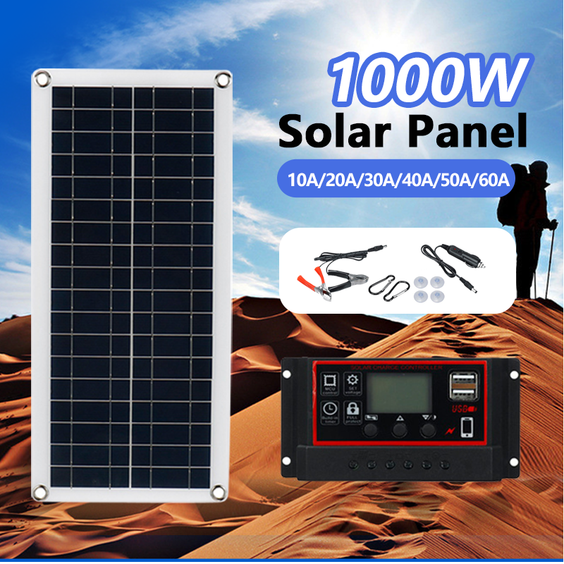 20W-1000W Solar Panels for Phone Car MP3 PAD Charger
