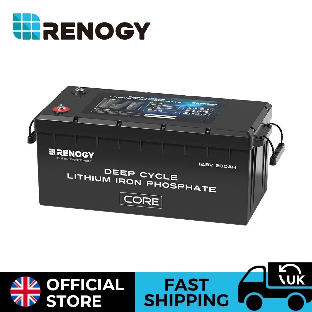 Lithium Iron Phosphate Battery - 200Ah for Solar Power