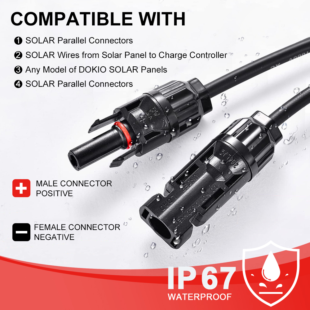 18V 100W 200W 400W Waterproof Solar Panel Set