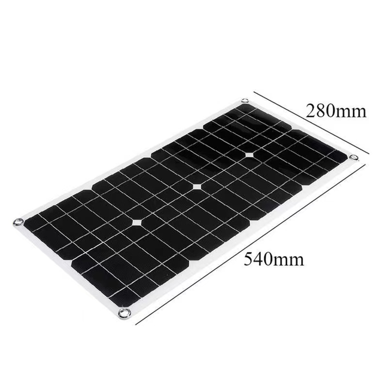 600W 18V Single Crystal Solar Panel - Car RV