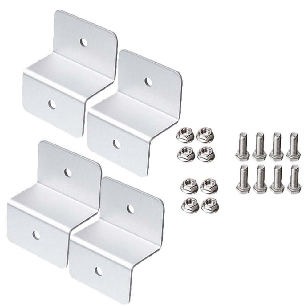 Solar Panel Mounting Bracket Set (4pcs)