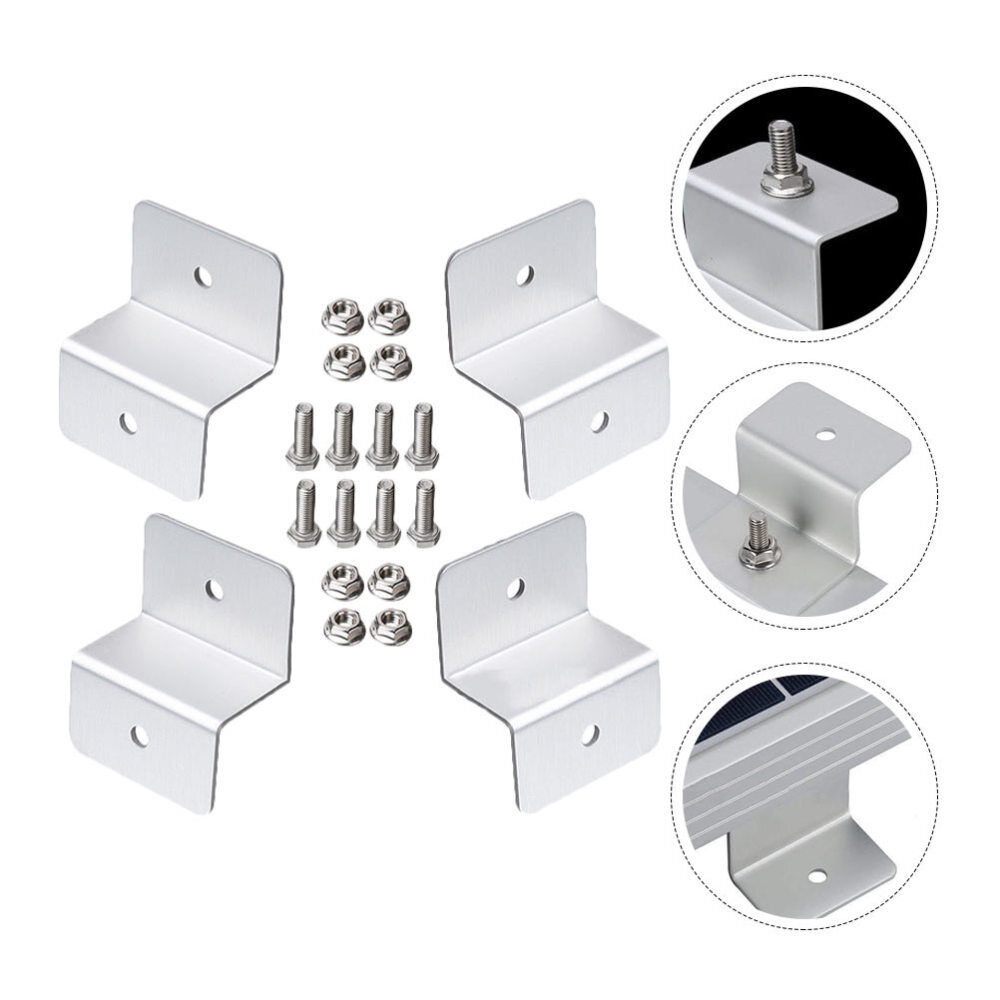 Solar Panel Mounting Bracket Set (4pcs)