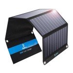 BigBlue 28W Foldable Solar Charger SunPower Dual USB