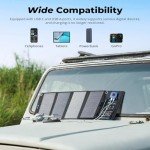 BigBlue 28W Foldable Solar Charger SunPower Dual USB