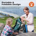 BigBlue 28W Foldable Solar Charger SunPower Dual USB
