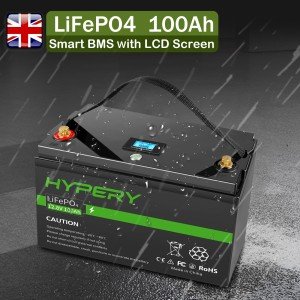 12.8V 100Ah LiFePO4 Battery for Solar RV