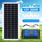 300W Solar Panel with Dual USB Charger and Controller