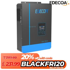 EDECOA Solar Hybrid Inverters 3000W 24V 240V