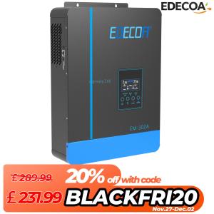 Solar Hybrid Inverters: 3KW 24V/240V Off Grid