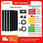 18V 100W 200W 400W Waterproof Solar Panel Set