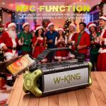 Portable Waterproof Bluetooth Speaker with Deep Bass