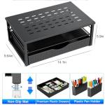 Gianotter D-3-2 Monitor Stand with Drawer and Holders
