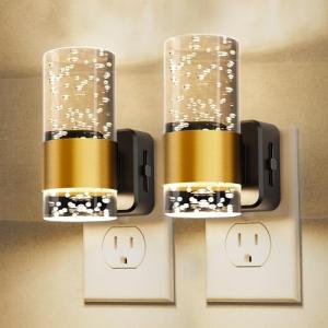 Dimmable LED Night Lights with Dusk to Dawn Sensor