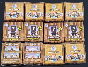 Minecraft Minifigures Wood Series Mystery Pack Set