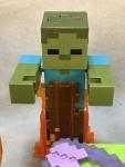 Set of 7 Large Minecraft Figures - Enderman, Steve, Creeper, More