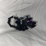 Minecraft Ender Dragon Keychain Backpack Charm
