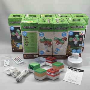 Set of 10 Minecraft RGB LED Block Lights