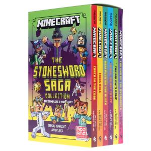 Minecraft Stonesword Saga: Complete 6 Novel Set