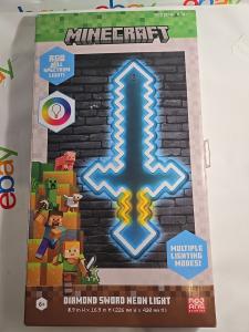 Minecraft Diamond RGB LED Neon Wall Light