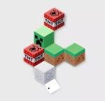 Set of 10 Minecraft RGB LED Block Lights