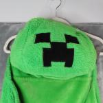 Minecraft Creeper Hooded Blanket for Kids
