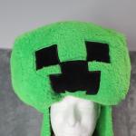 Minecraft Creeper Hooded Blanket for Kids